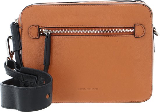 FREDsBRUDER Cuir Sac à épaule bandoulière Sac à épaule All In Catchy Caramel Brun