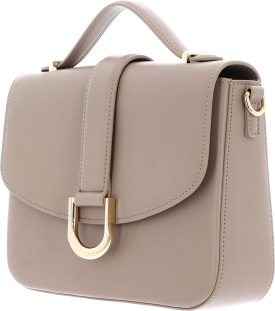 SEIDENFELT MANUFAKTUR Sac à main Sac à épaule bandoulière Nellim Handbag Smooth Taupe / Gold