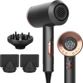 Bol.com arash® 2000W Föhn met Diffuser - Ionische Haardroger - 3 Standen - Zwart aanbieding