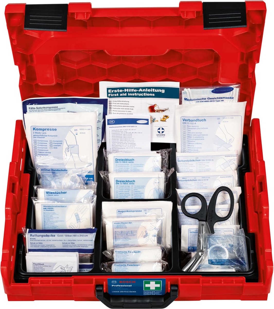 Goedkoopste Bosch Professional L-BOXX 102 EHBO-set - 1600A02X2R