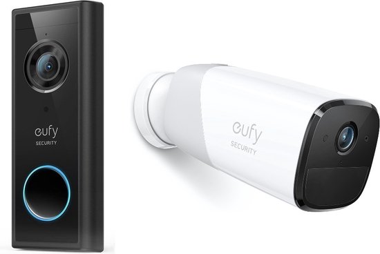 eufy S220 2K Draadloze Video Deurbel Uitbreiding + eufyCam 2 - eufy - €209,00