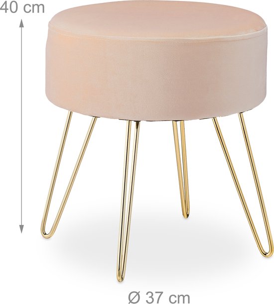 Gouden poefs kopen? ✔️ Vergelijk de beste aanbiedingen