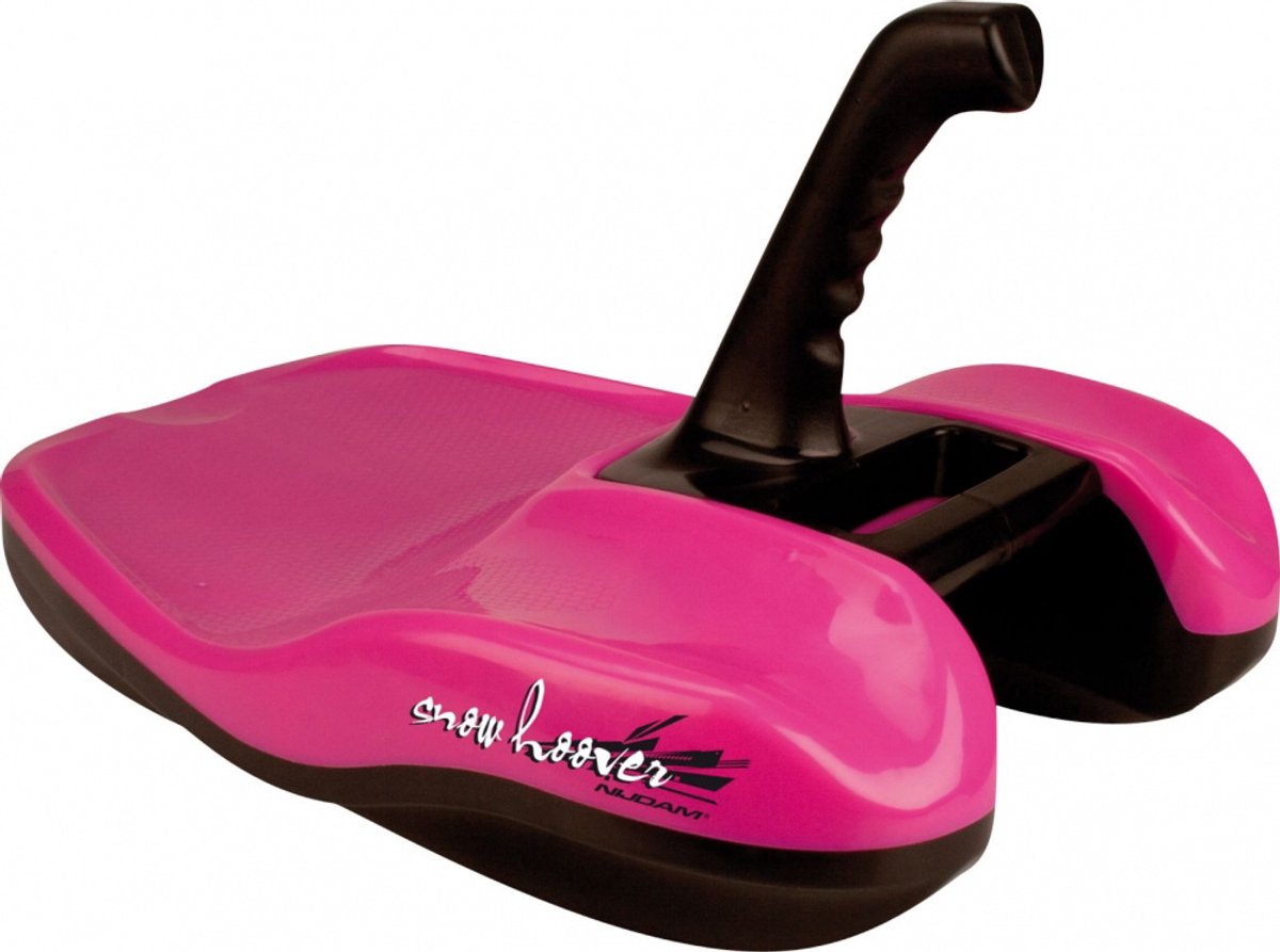 Nijdam Snowhoover Slee - Zitslee opvouwbaar - Mountain Cherry - Roze