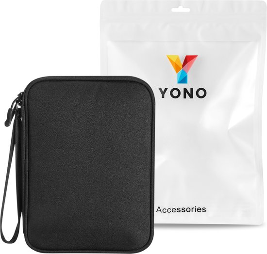 YONO Câble Organisateur Sac - Câble Sac - Organisateur Pochette - Sac de Rangement pour Câbles et Accessoires de vêtements pour bébé - Zwart