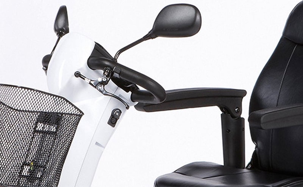 Spiegel voor uw scootmobiel — Universeel met een klem om het stuur Rechts