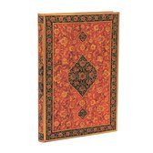 Persian Poetry- Layla (Persian Poetry) Midi Lined Hardback Journal (Elastic Band Closure)
