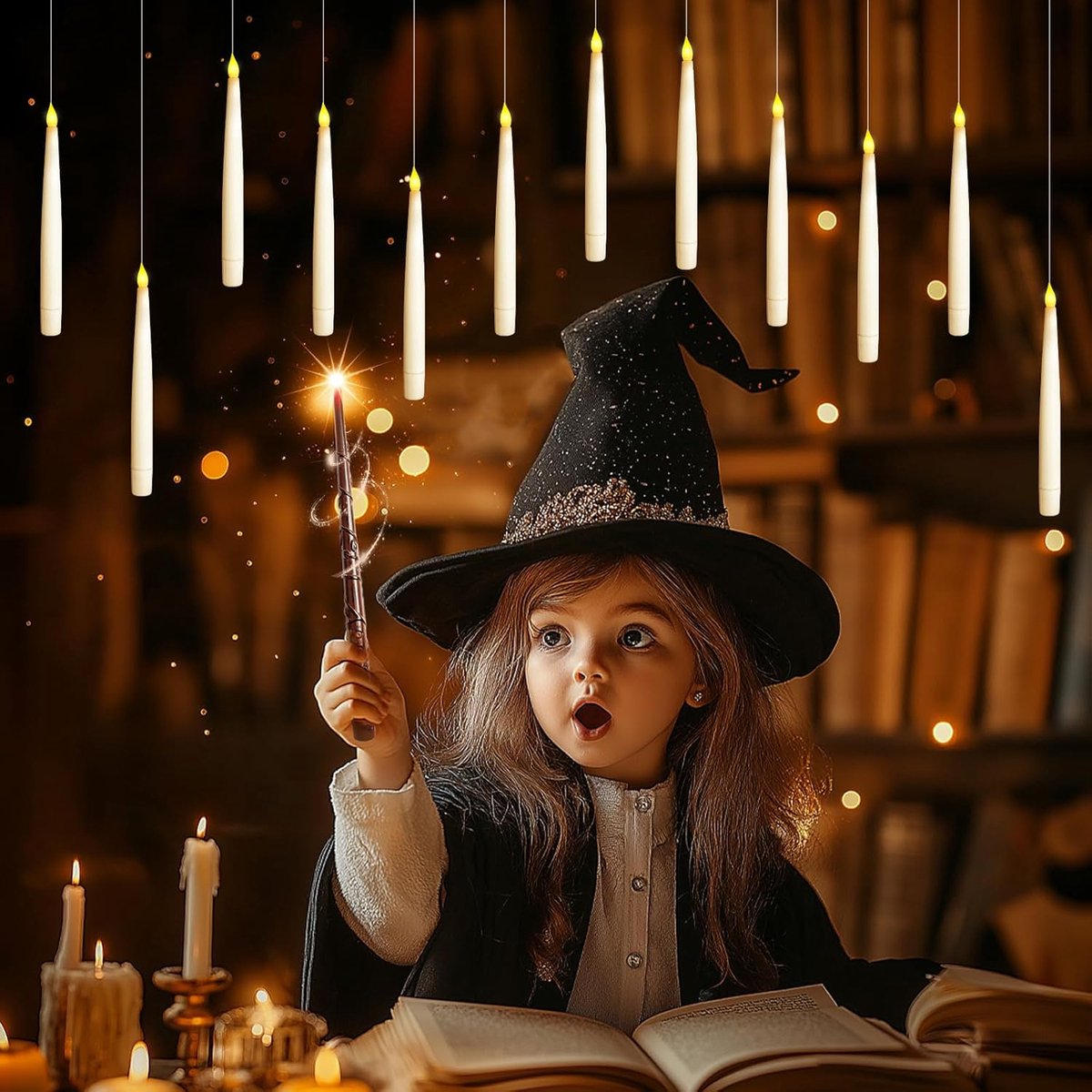 Floating Candles - Zwevende LED - Kaarsen - Zwevende Kaarsen - Hangende Kaarsen
