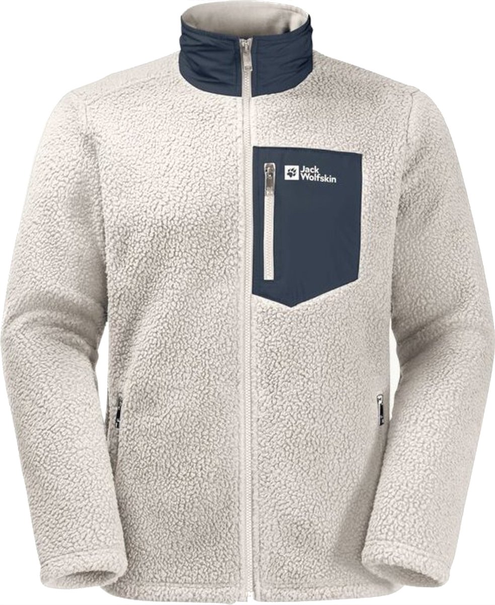 Jack Wolfskin Kingsway Fleece M 1709002-5062 Mannen Fleece Wit