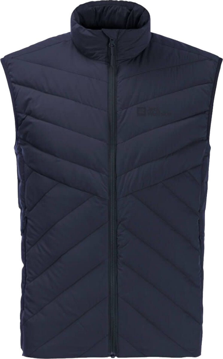 Jack Wolfskin Athletic Down Vest 1206692-1010 Mannen Mouwloos Blauw