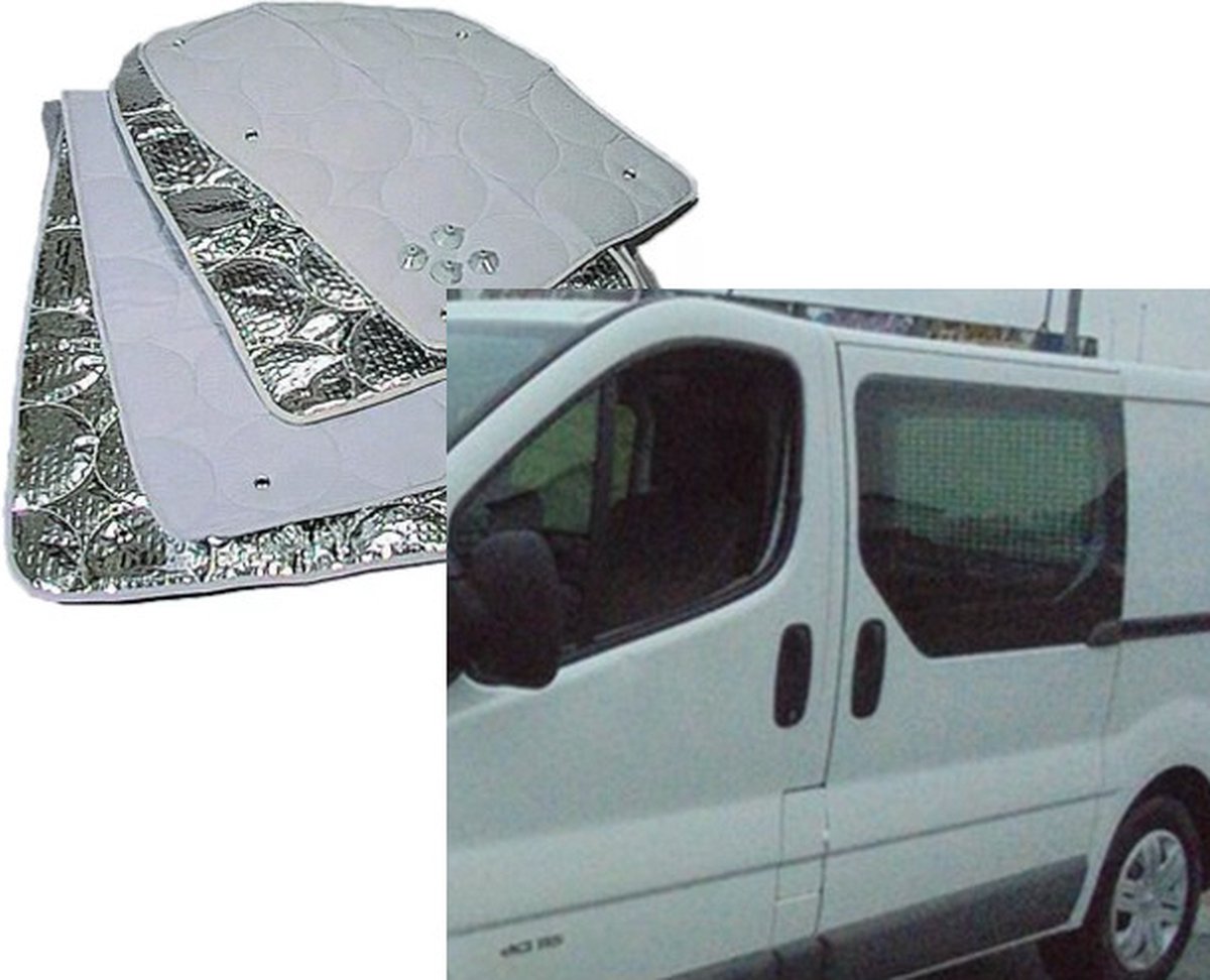 Raamisolatie Geschikt voor Renault Trafic/Vivaro 2001-2013 tegenover Schuifdeur LINKS
