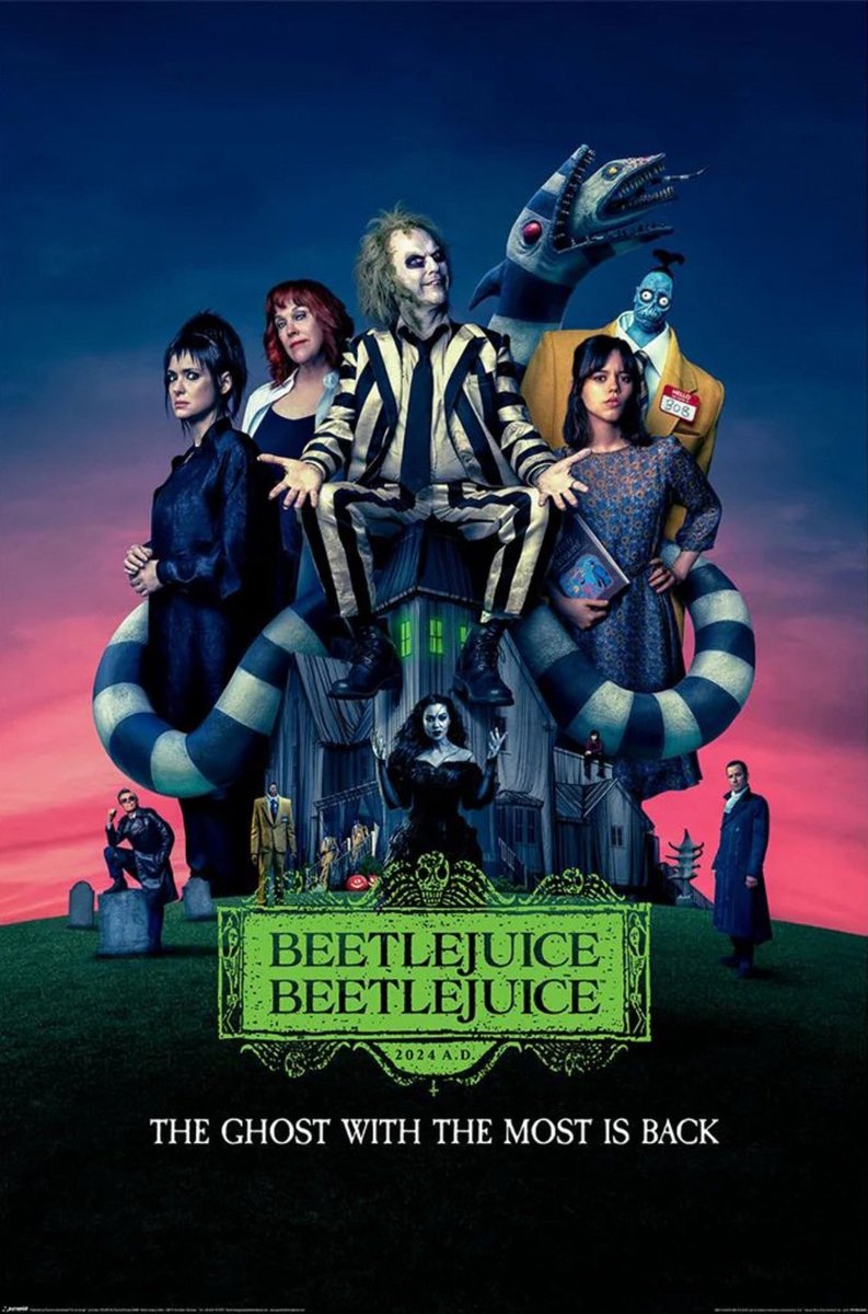Pyramid Poster Beetlejuice - 2 One Sheet 61x91,5cm Divers