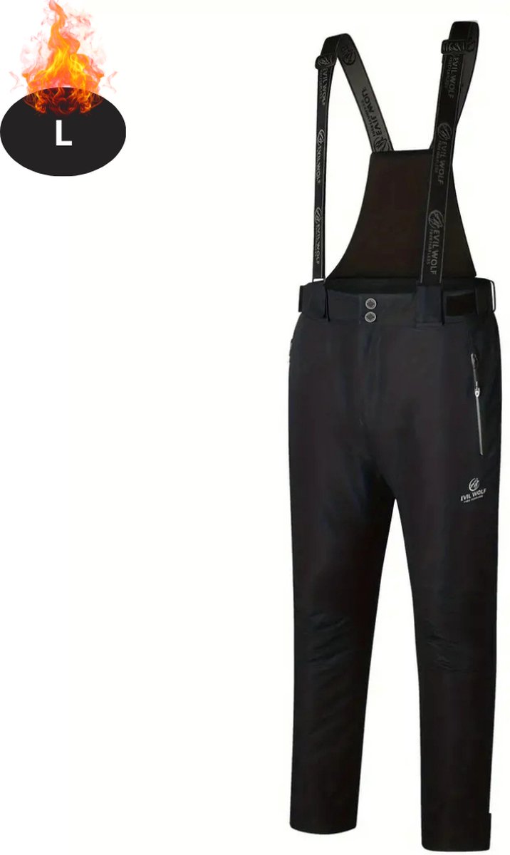 Nivard Skibroek Skipak Snowboard Broek Winterbroek Sneeuwbroek Heren Wintersport Zee Blauw