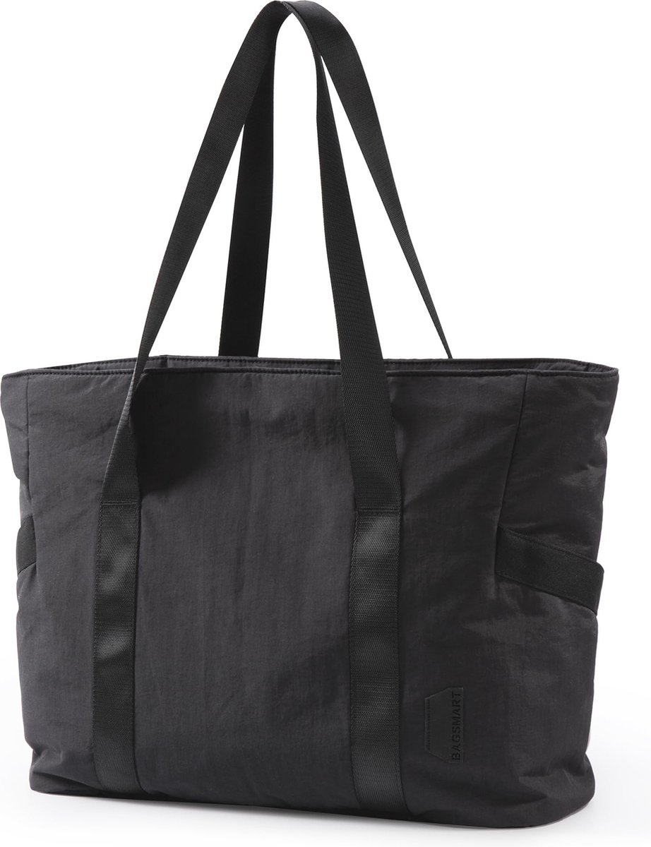 GEWEO schoudertas met rit dames - Tote bag - ZWART