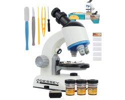 ODESSEY Microscoop - met Werktafeltje - 1200X Vergroting - Preparaat - Kinderen - Junior - Microscope