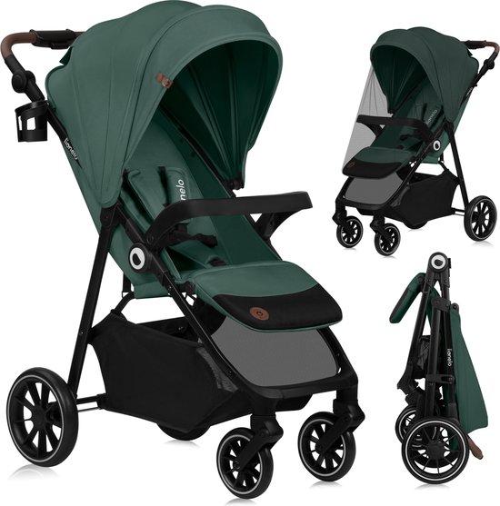 Foto: Lionelo emma one buggy en kinderwagen tot 22 kg xxl kapje eva wielen lichtgewicht en onderhoudsvrij verstelbare rugleuning e nhandig inklapbaar verstelbare duwstang centrale voetrem 5 punts veiligheidsgordel stadswandelwagen