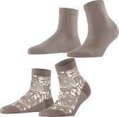 Esprit Chaussettes Courtes Géranium 2-Pack