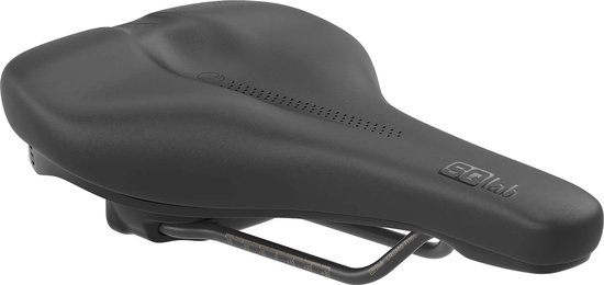 SQlab 602 Ergolux Active 2.1 Trekking Zadel - zwart
