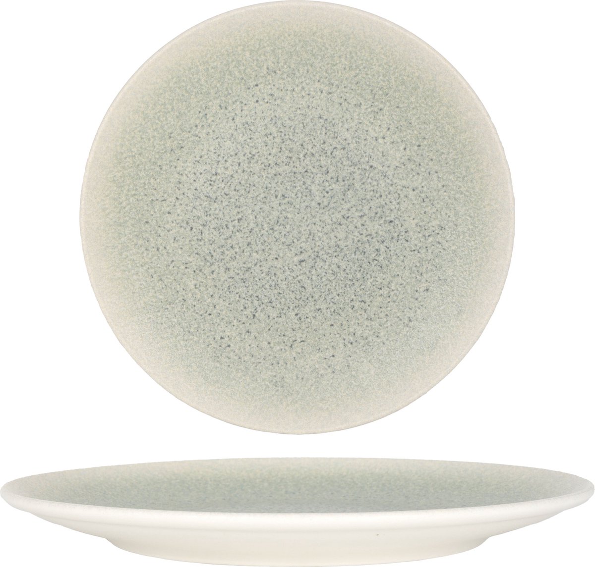 Bonna Dinerbord - Luca Ocean - Porselein - 25 cm - set van 6