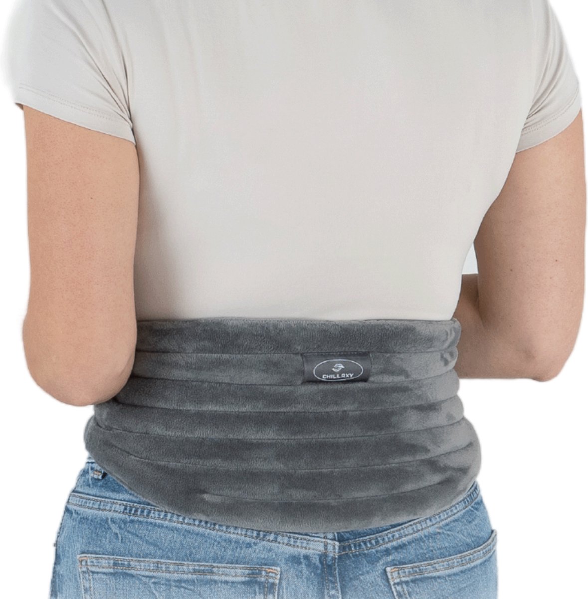 Goedkoopste Chillaxy - Pittenkussen - Kersenpitkussen - Pittenzak magnetron - Warmtekussen - Elastische band - Inclusief verlengband - Grijs