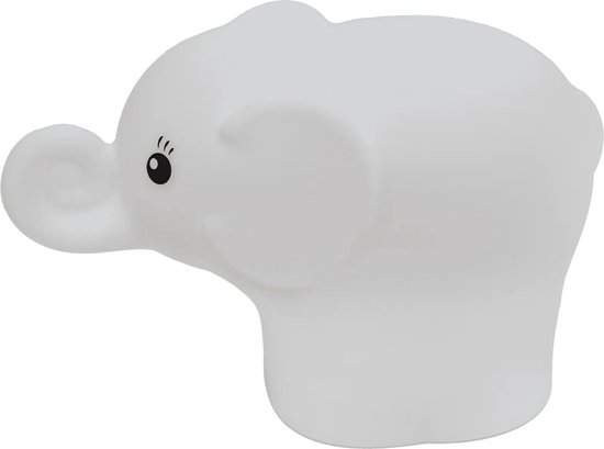 Nachtlamp - Nachtlampje - Kinderlampje - Babylampje - Nachtlamp Baby - Nachtlamp Kind - Slaaplampje - Oplaadbaar Nachtlampje - Siliconen Nachtlampje - Nachtlamp met Timer - Babykamer Lamp - Kinderkamer Lamp - Olifant Nachtlampje - Olifant Lamp van Luvy — afbeelding 4