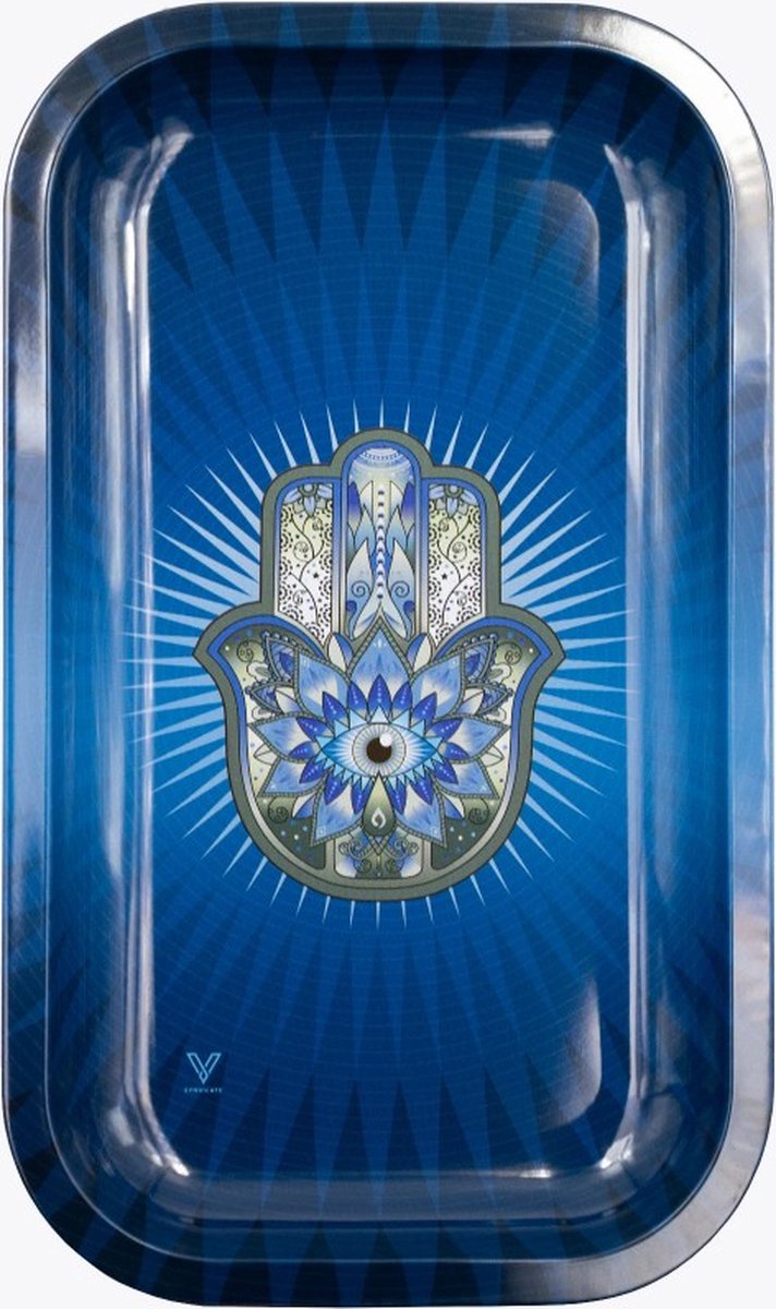 V-Syndicate - Metalen dienblad - Hamsa Blue - (Medium)