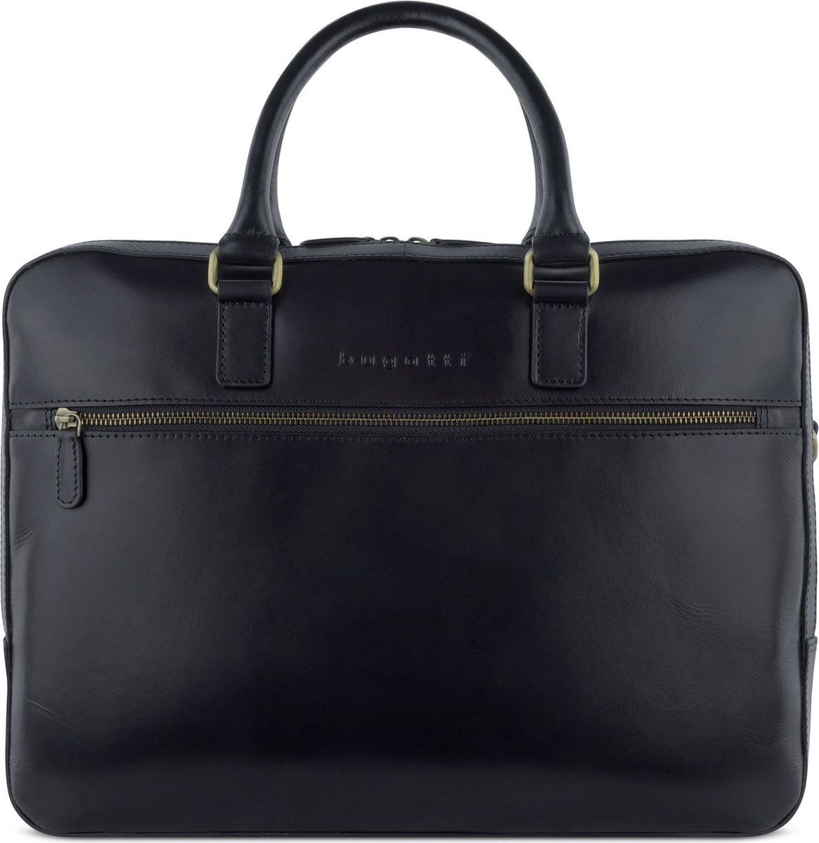 bugatti Afzonderlijke gevallen Laptoptas met laptopvak Briefcase Black Zwart