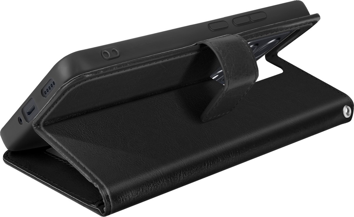 Mayaxess, Hoesje voor Xiaomi 14T Pro Portemonnee met sleutelkoord, Zwart