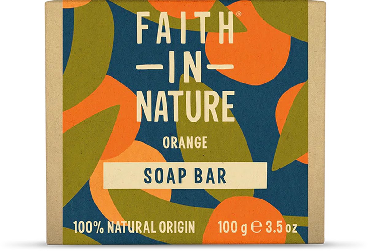 Faith In Nature Orange Soap Bar 100GR