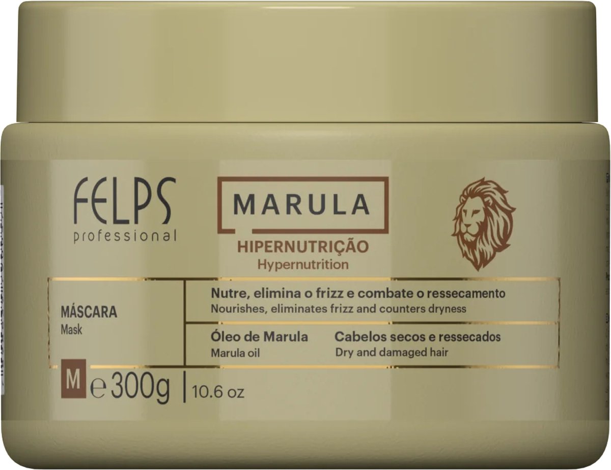 Felps Professional | Marula Hair Mask | Dry And Damaged Hair | 300 gr