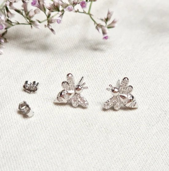 Parel oorbellen zilver | Handgemaakt met echte parel - Jewelry