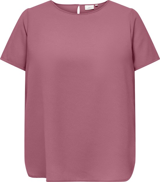 ONLY CARMAKOMA - CARVICA LIFE SS TOP WVN NOOS - Dames - Blouses