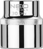 Neo Tools Dop 30 1/2 Aansluiting Zeskant DIN 3124 CRV Staal TUV M+T