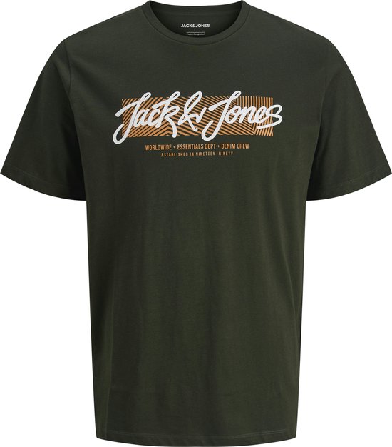 JACK&JONES - T-shirt urbain à manches courtes et col rond - Homme - T-shirts