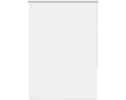 vidaXL - Rolgordijn - verduisterend - 115x130 - cm - stofbreedte - 110,7 - cm - wit