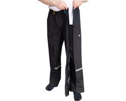 Hello Rain ZipDry Regenbroek - Afritsbaar - Zijrits Innovatieve Regenkleding L