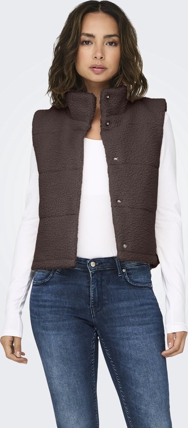 Only Sandra Teddy Bodywarmer Dames - Maat L