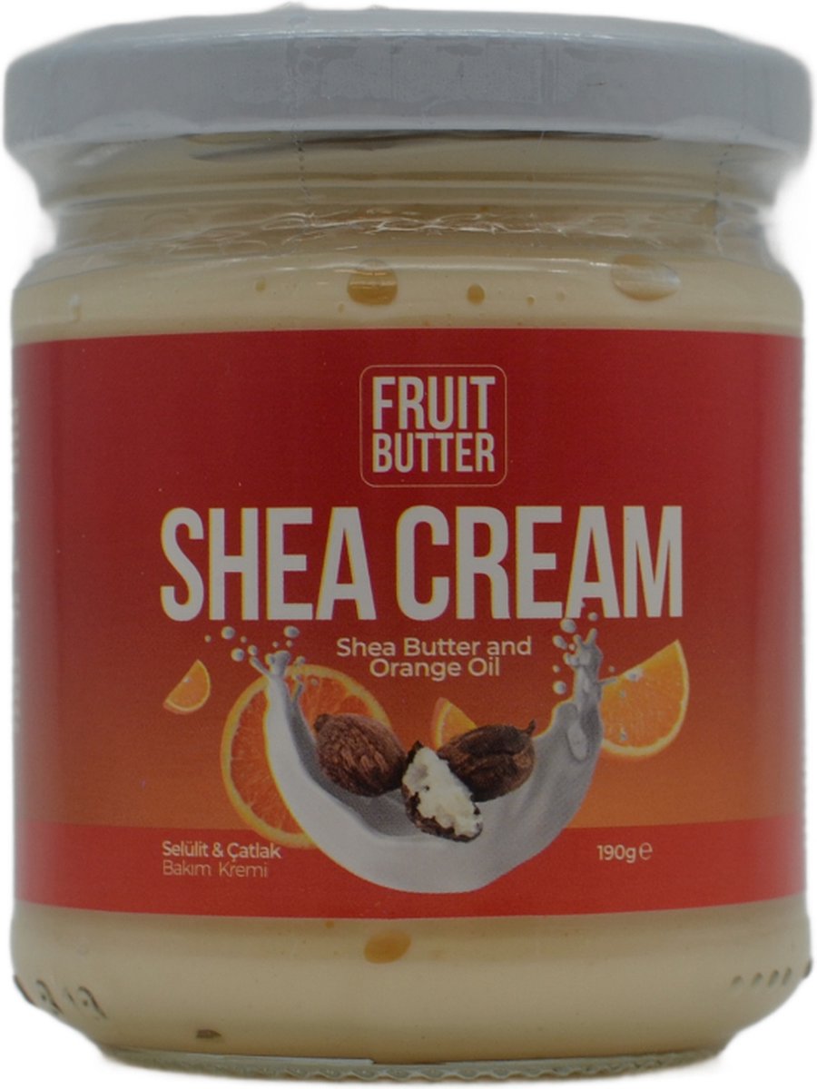 Fruit Butter Shea Gel 190 ml - Anti-Cellulitis & Striae Verzorgingscrème