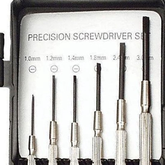 Knaak Precisie Schroevendraaierset 11-delig - Voor Horloges en Brillen - Reparatieset - 1 stuk