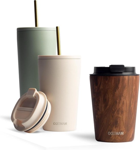 Eco Coffee Mug Premium Deluxe 350 ml koffiebeker