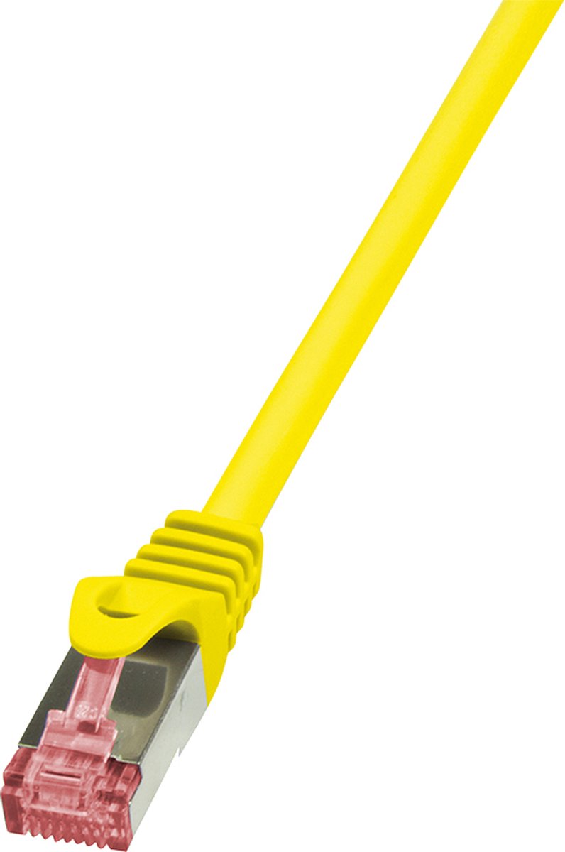 Logilink - Netwerkkabel - RJ45 - 2 m - Geel