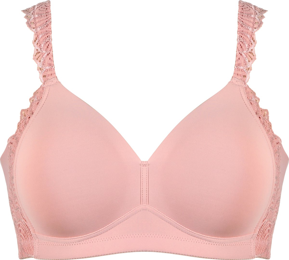 Naturana - Side smoother bh met kant - 5675 - Pink Rose - 75E