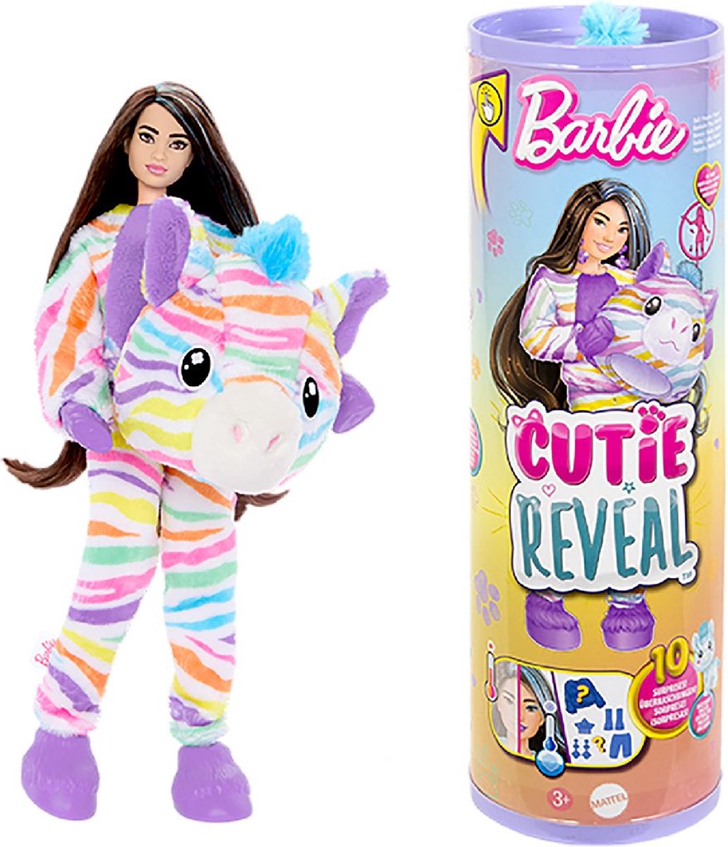 Barbie Cutie Reveal Color Dream Wit / Paars
