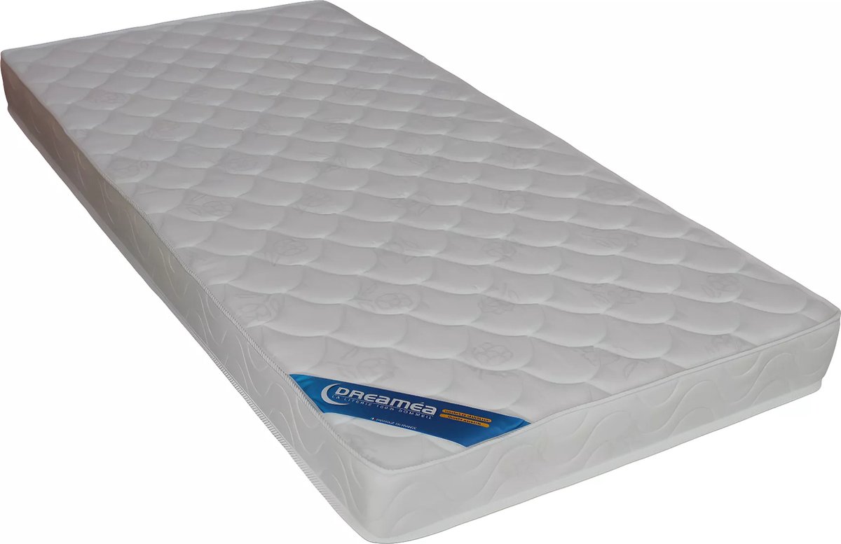 Vente-unique Schuimmatras 90 x 200 cm dikte 15 cm - ZEUS van YSMÉE L 200 cm x H 15 cm x D 90 cm