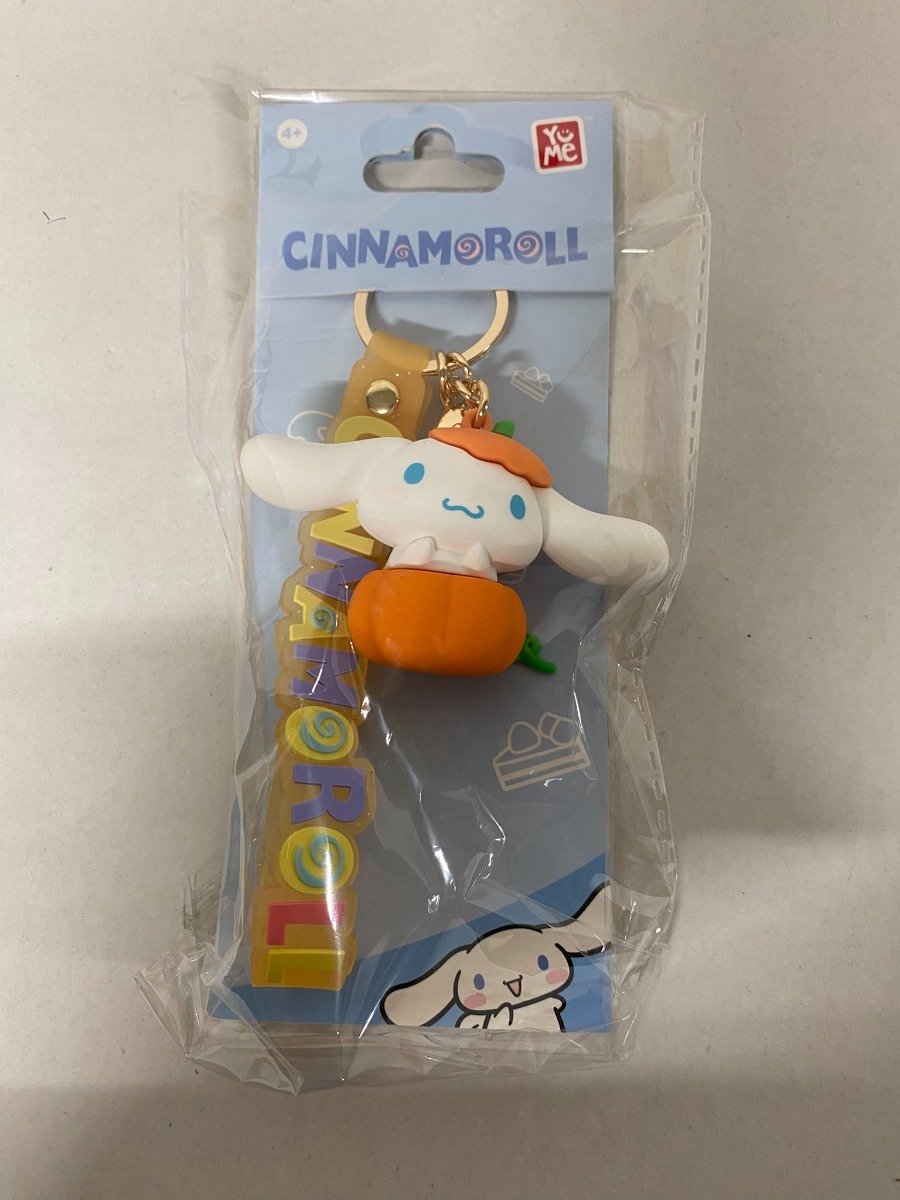 Yume Four Seasons Series Keychain met Hand Strap - Yume - Cinnamoroll-Pumpkin Sleutelhanger