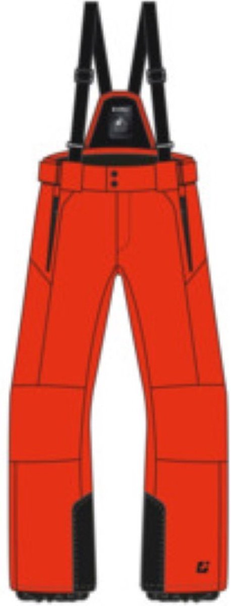 Killtec heren Ski broek 43581 met bretels heren Oranje