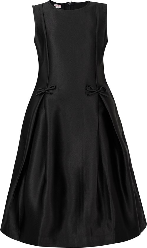 Elegante jurk met parelknopen main image 0