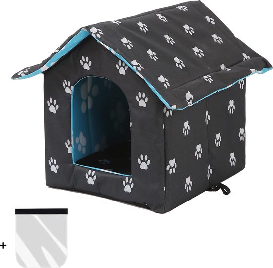 Kattenhuis voor buiten, winterbestendig, waterdicht, weerbestendig
