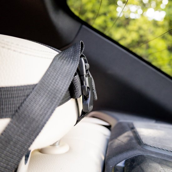 Yrda Verstelbare Autospiegel - Kinderspiegel Auto - Groothoekzicht - Breukvast - 26,5 x 19 cm - Zwart van Yrda — afbeelding 4