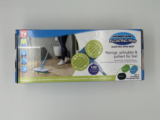 Hurricane Floating Mop pads, 6 stuks, vervangende pads voor Hurricane