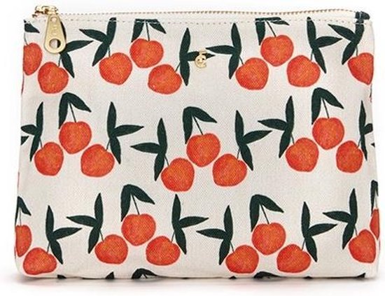 Kiezen Corrupt acuut Fabienne Chapot Make Up Bag Canvas Feeling Peachy | bol.com
